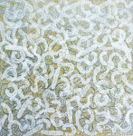 Microben 3 - werk op papier 24 x 24 cm (2016)